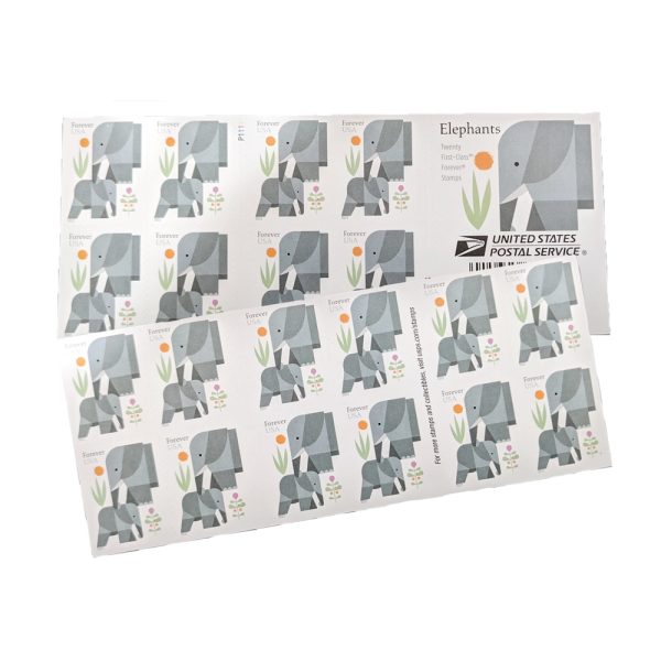 Elephants 2022  | 5 booklets of 20